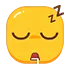 睡着