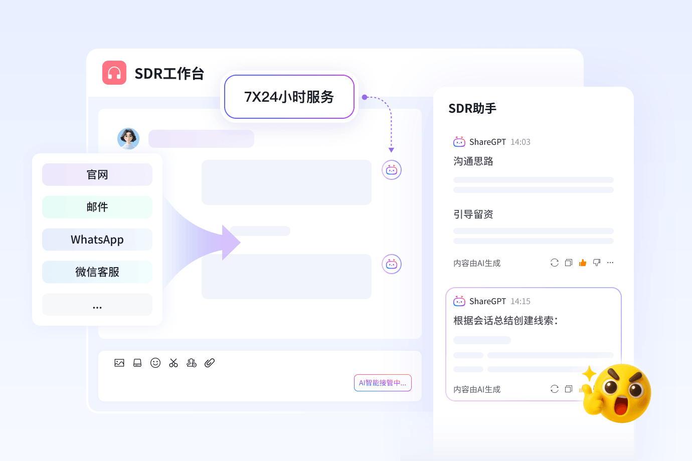 AI 线索助理：自动培育高效转化