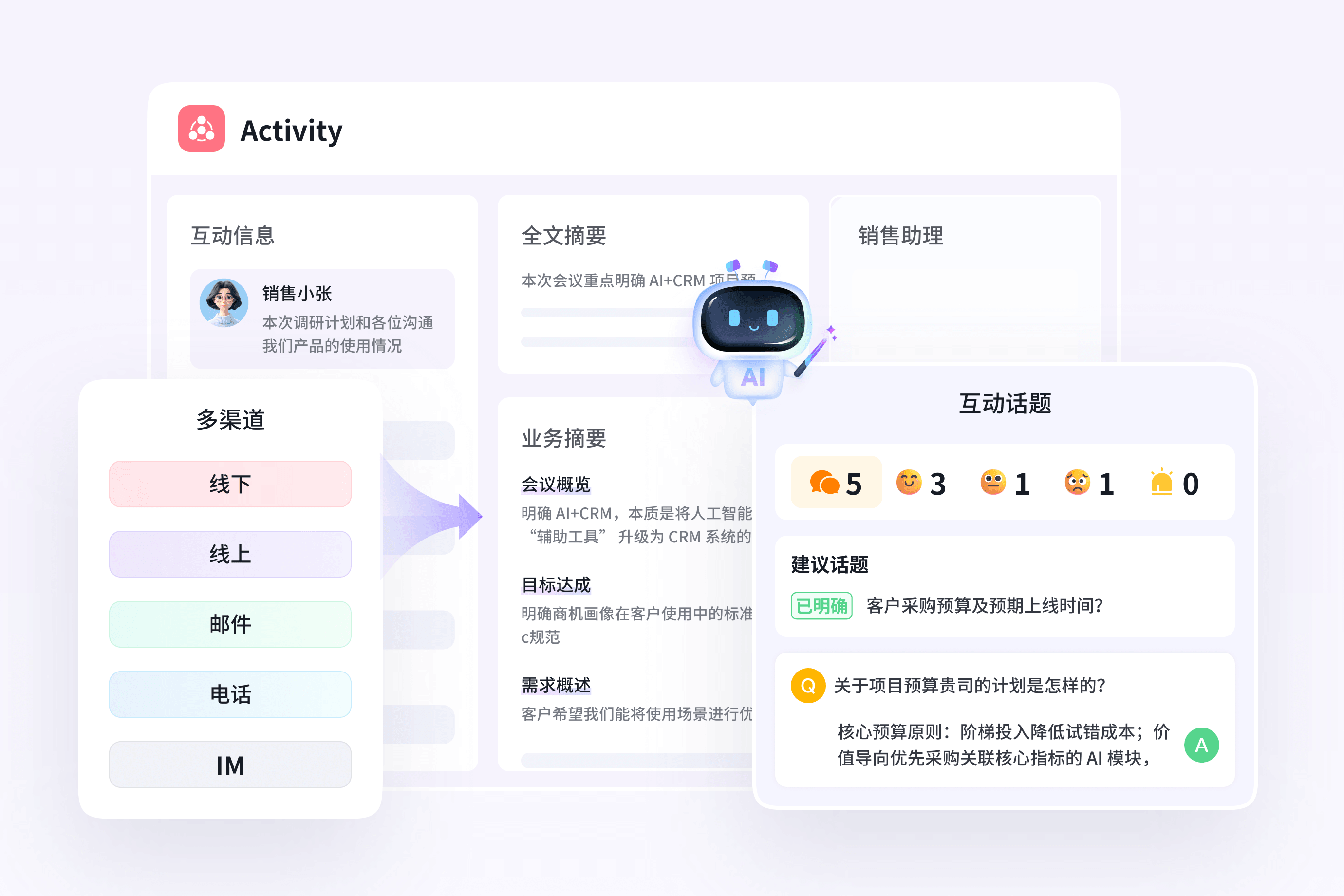 AI 赋能客户互动