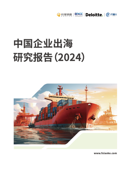 《中国企业出海研究报告2024版》